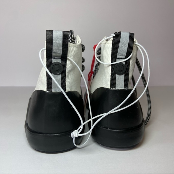 Hunter for Target White Canvas Dipped Rain Boot Sneakers, Kids, Size 2 NWT - Picture 3 of 4